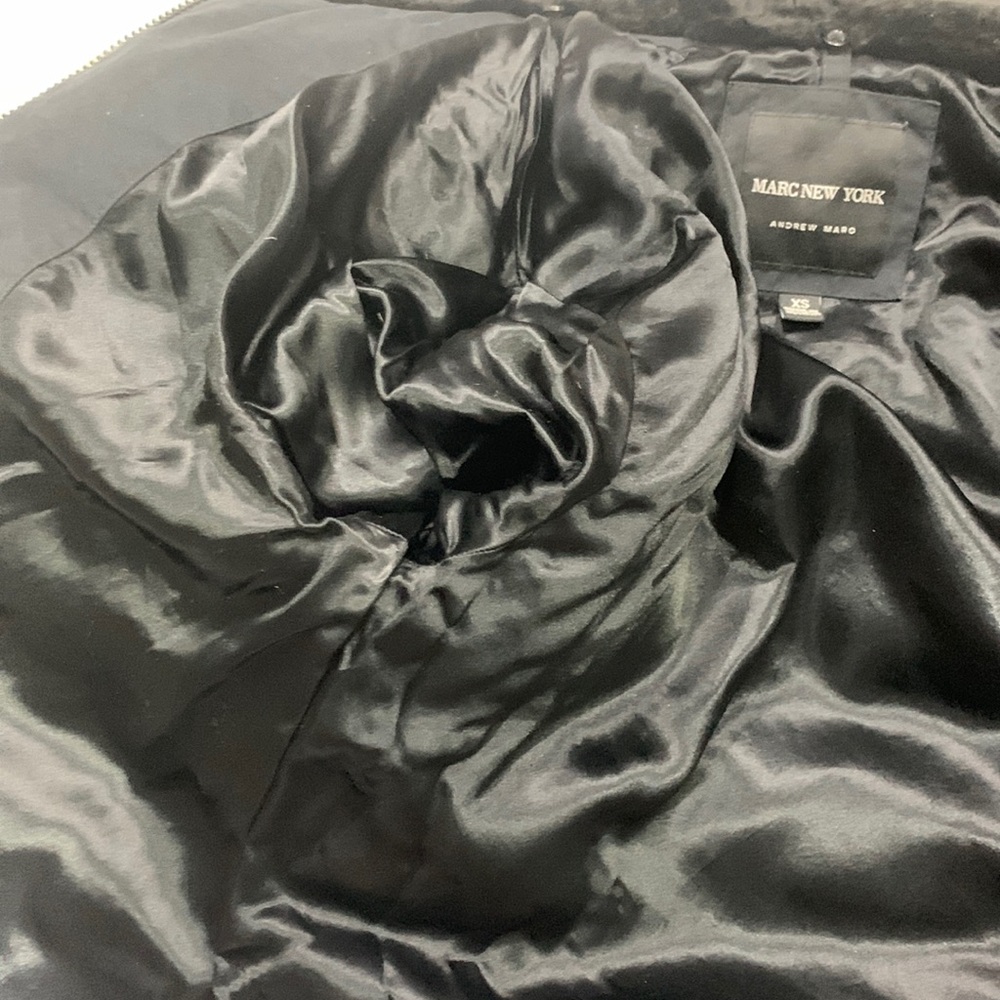VTG 90’ Andrew Marc Super Warm Down Puffer /Detachable Faux Fur Collar - Picture 13 of 17